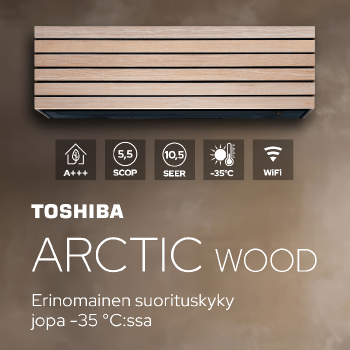 Õhksoojuspump Toshiba Arctic Wood 25