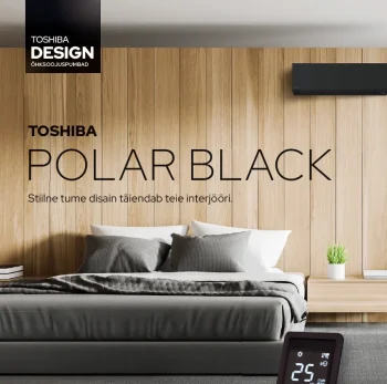 Õhksoojuspump Toshiba Polar Black 25
